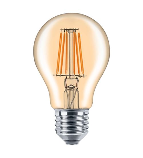 LAMPADA LED A FILAMENTO VINTAGE 'GOCCIA' CALDA 2700K  8W=69W E27 - lm 950