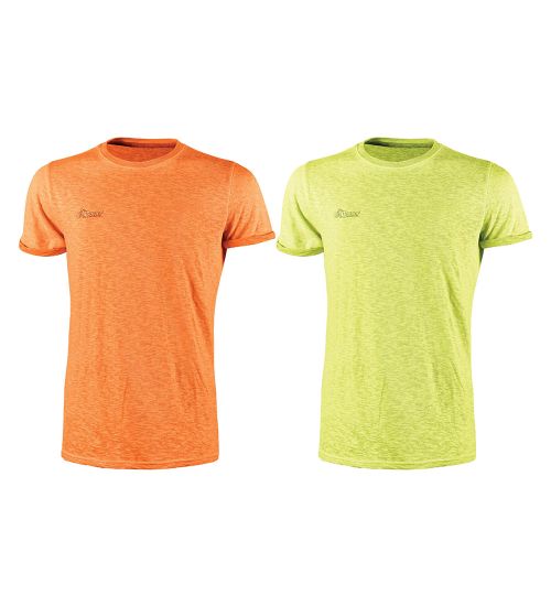 MAGLIA A GIROCOLLO 'FLUO' taglia XXL - yellow fluo