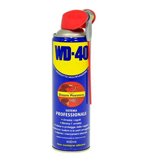 SBLOCCANTE SPRAY WD 40 DOPPIA AZIONE - ML.500 - BOX 6 PZ