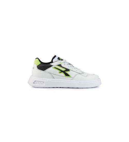 SCARPA U-POWER LIFESTYLE - MOD.HARLOW- N.40 - BIANCO/NERO/GIALLO FLUO