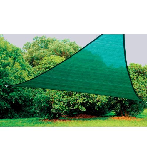 TELO/VELA OMBREGGIANTE HDPE MT.5X5X5 TRIANGOLARE VERDE