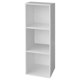 LIBRERIA MOD.CUBO 3 BIANCO CM.31X91