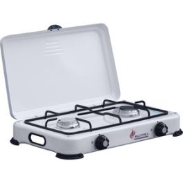 Fornello A Gas Portatile Parker 26 2 Fuochi - Gas Liquido