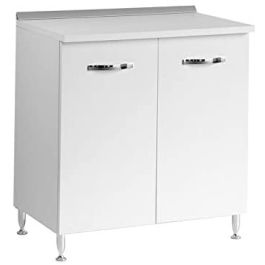 Mobiletto da cucina base bianco Dim. 80x50x85 CM