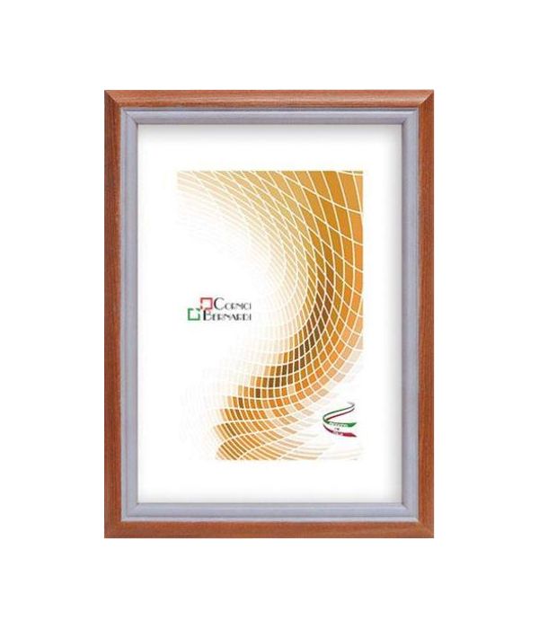 Cornice per foto Colbert noce filo oro crilex 50x70 cm