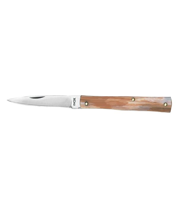 Coltello Siciliano Inox Cm 15 Manico Legno